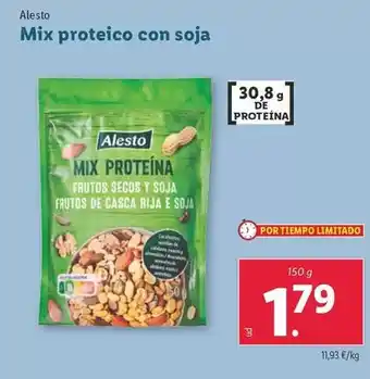 Lidl Alesto - mix proteico con soja oferta