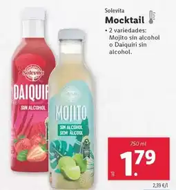 Lidl Solevita - mocktail oferta