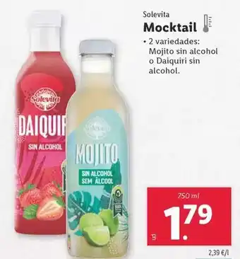Lidl Solevita - mocktail oferta