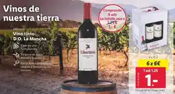 Lidl Livarno - vino tinto d.o. la mancha oferta