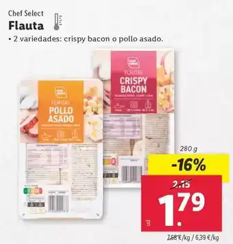 Lidl Chef select - flauta oferta