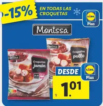 Lidl Monissa - croquetas oferta