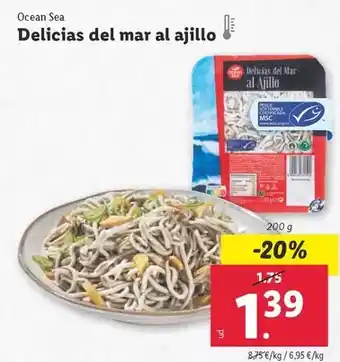 Lidl Ocean sea - delicias del mar al ajillo oferta