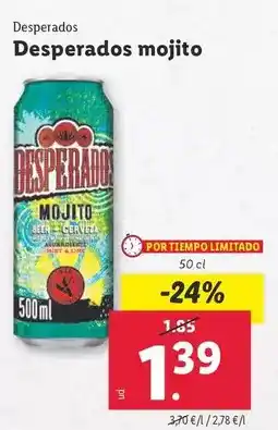 Lidl Desperados - desperados mojito oferta
