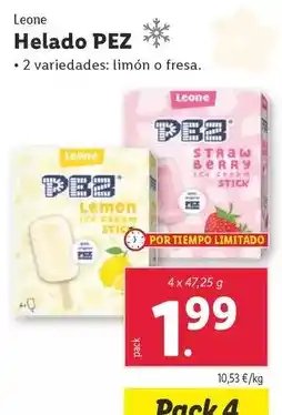 Lidl Leone - helado pez oferta