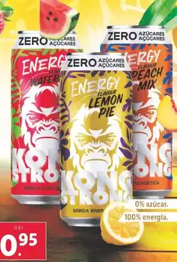 Lidl Kong strong - en zero azucares oferta