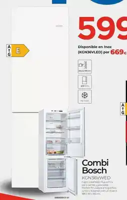 Tien 21 Bosch - combi kgn36vwed oferta