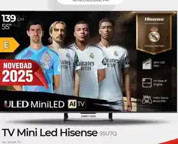 Tien 21 Hisense - tv mini led oferta