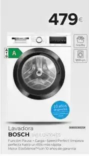 Tien 21 Bosch - lavadora wuu24t64es oferta