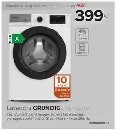 Tien 21 Grundig - lavadora gwsp48213w oferta
