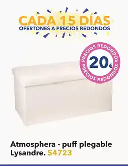 Tiendas MGI Atmosphera - puff plegable lysandre oferta