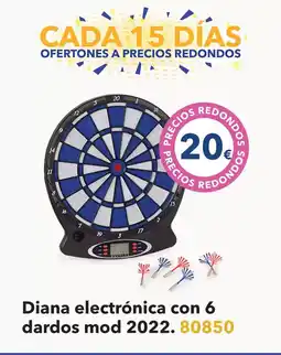 Tiendas MGI Diana electronica con 6 dardos oferta