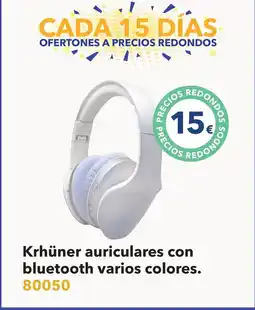 Tiendas MGI Krhüner auriculares con bluetooth oferta