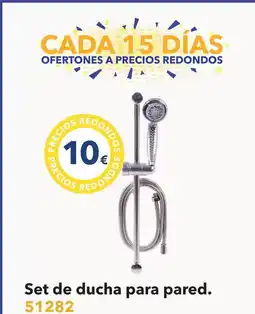 Tiendas MGI Set de ducha para pared oferta