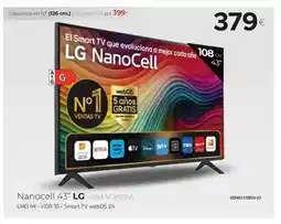 Tien 21 Lg - nanocell 43 oferta