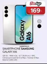 Tien 21 Samsung - smartphone galaxy a16 oferta