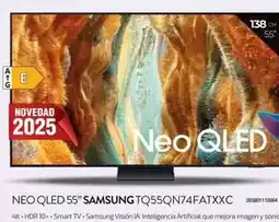 Tien 21 Samsung - neo qled 55 tq55qn74fatxxc oferta