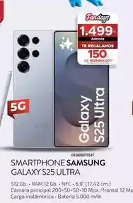 Tien 21 Samsung - smartphone galaxy s25 ultra oferta