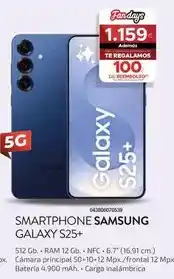 Tien 21 Samsung - smartphone galaxy s25+ oferta