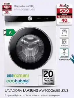 Tien 21 Inverter - lavadora ww90dg6u85lku3 oferta