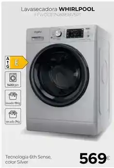 Tien 21 Whirlpool - lavasecadora oferta
