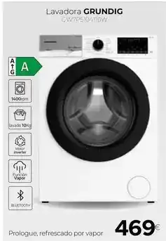 Tien 21 Grundig - lavadora cw7p510410w oferta