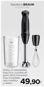 Tien 21 Braun - batidora oferta