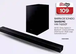 Tien 21 Samsung - barra de sonido hw-t420/zf oferta
