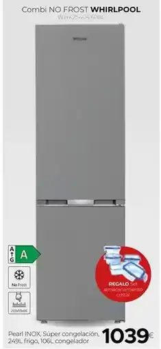 Tien 21 Whirlpool - combi no frost oferta