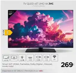 Tien 21 Jvc - tv qled 43 uhd 4k oferta