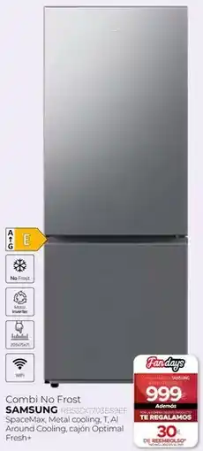 Tien 21 Samsung - combi no frost oferta