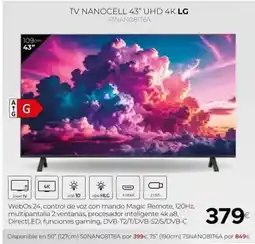 Tien 21 Lg - tv nanocell 43 uhd 4k oferta