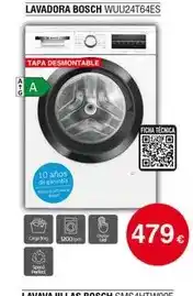 Tien 21 Bosch - lavadora wuu24t64es oferta