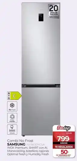 Tien 21 Samsung - combi no frost oferta