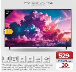 Tien 21 Lg - tv q 55 uhd 4k oferta