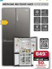 Tien 21 Haier - americano multidoor hcr3818enmd oferta
