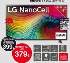 Tien 21 Lg - nanocell 43nano81t6a.aeu oferta