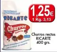 Congelados Copos Ricarte - churros rectos oferta