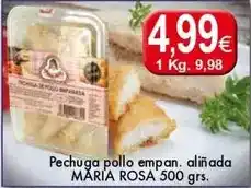 Congelados Copos Maria rosa - pechuga pollo empan. aliñada oferta