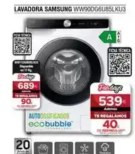 Tien 21 Samsung - lavadora ww90dg6u85lku3 oferta