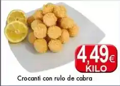 Congelados Copos Crocanti con rulo de cabra oferta