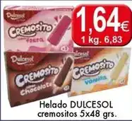 Congelados Copos Dulcesol - helado cremositos oferta