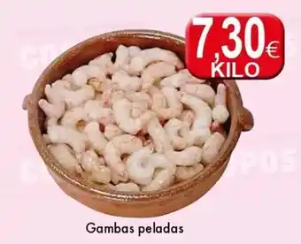 Congelados Copos Gambas peladas oferta