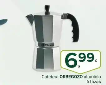Supermercados Dani ORBEGOZO Cafetera aluminio oferta