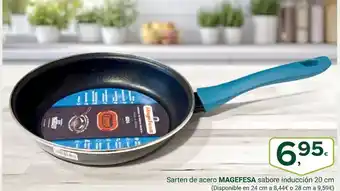 Supermercados Dani MAGEFESA Sarten de acero sabore inducción 20 cm oferta
