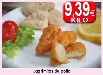 Congelados Copos Lagrimitas de pollo oferta