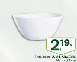 Supermercados Dani LUMINARC Ensalader Zelie blanco 24 cm oferta