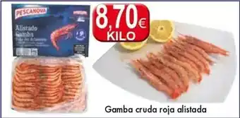 Congelados Copos Pescanova - gamba cruda roja alistada oferta