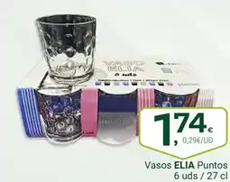 Supermercados Dani ELIA Vasos Puntos oferta