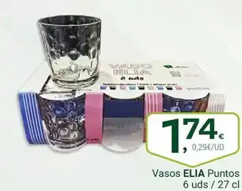 Supermercados Dani ELIA Vasos Puntos oferta
